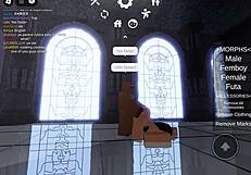 I felt intense pleasure as guys fucked me in the Roblox shine condo before it got banned