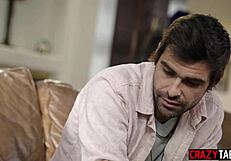 Intriguing private investigation turns into rough sex with Natasha Nice, horny big tits milf, lucky client satisfied