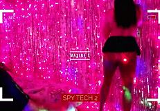 stunt cock gets lucky in the club maxine x rides fucks