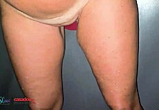 lonely married woman explores swing house in sao paulo