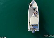 Rebecca Volpetti's double penetration on the boat – can't resist?