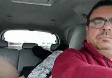 being fucked by a stranger in the backseat of our car while the love of my life drives