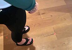 Kiwi Piss Drinking Milf Slut Used as Toilet at Mall