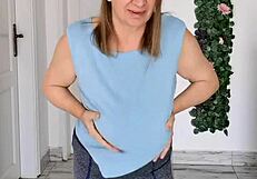 busty braless gilf mariaolds sporty groove strip dancing in style