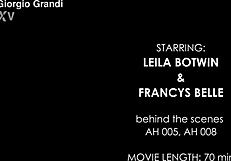 behind the scenes with leila botwin and francys belle