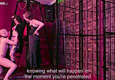 Did you invite the succubus in? She's chaining her first victim.