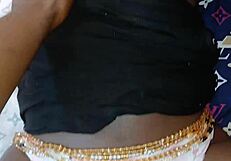 Saxy black petite 18+ teen 18+