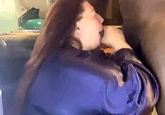 Bbw Slut Gives Best Blowjob To Monster Cock