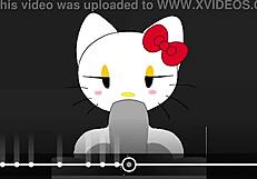 Hello Kitty Gets Fucked By A Big Cock!
