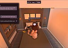 White Girl Cheated With Bbc In Roblox Condo Blacked
