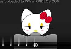 Hello Kitty Gets Fucked By A Big Cock!