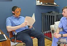 Wicked teen brought to anus asylum for painful treatment