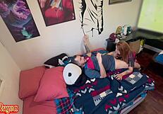 flamenguista gets pounded from behind by bayer in a live intense session