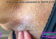 Horny Girl Fingering Girlfriend's Swollen Pussy in Homemade Porn