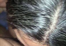 friend's mom catches me masturbating with her panties