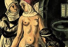 I remember admiring vintage art pieces from the antique era