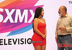 Sexmex Weather Presenter Elizabeth Marquez's Quick Ass Fucking