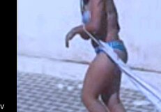 Filming my hot friend stripping and ripping clothes!