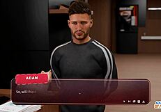 Rachel rides Adam in hot yoga passion!