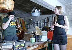 Anal Threesome with Double Penetration and Pissing for Alice Maze