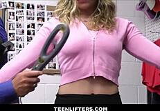 Teenlifters - Shy Virgin Big Tits Blonde Teen 18+ Caught Shoplifting Mall Cops Supplies Makes Sex Deal For No Cops - Lexi Grey Marcus London