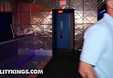 Stripper Baby Gemini Sneakily Strokes Scott's Dick & Rides It Next To His Girlfriend