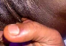 i beat her pussy up, made her squirt 12 times with vibrator vs bbc