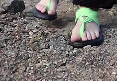 Desirable blonde samantha rone poses in lingerie showing big pussy and tits