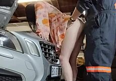 Bellajames Pays Mechanic With Intense Sex!