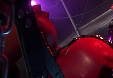 Having A Hard Dick And Two Strapons Is Handy For Satisfying Two Brunettes At Once