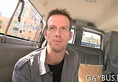 A HUNK RECEIVES A GRATIFYING BLOWJOB FROM A HOMOSEXUAL