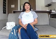 Wow, The Sexy Big Ass Latin Girl Kaori Delivered A Perfect Blowjob And Tit Job!