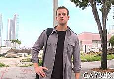 A HUNK RECEIVES A GRATIFYING BLOWJOB FROM A HOMOSEXUAL