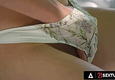 21 Sextury - Outside Massage Turns into Hot Anal Sex with the Perfect Alexis Crystal