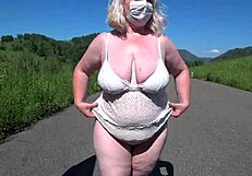 Girlfriend Fucks MILF Strap-On Fat Booty