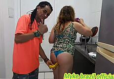 Wife's Vitamin Mix Sparks Intense Horniness. Leading To Passionate Sex In Sheer Red