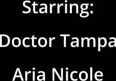 aria nicole gets creampied during ultrasound pov. the contrast is wild