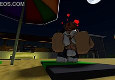 a special day at the beach with big ass and tits