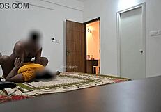 maid bends over for sloppy blowjob then hard pussy pounding while dusting?