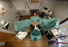 tampa university girl yesenia sparkles spreads in shower entrance physical backstage