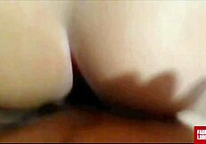 that poor homeless guy beats trainer then pounds brunette teen pussy again