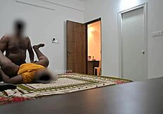 maid bends over for sloppy blowjob then hard pussy pounding while dusting?