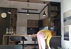 hey check out this hot redhead college girl trying on miniskirts and thongs in porn casting