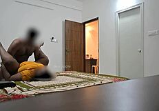 maid bends over for sloppy blowjob then hard pussy pounding while dusting?