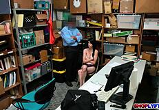 Shoplyfter Alex Harper perfect tits tittyfuck blowjob office humiliation HD brunette teen