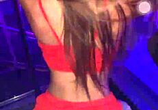 nicks rodrigues dances funk at party with wild public outdoor voyeur tease