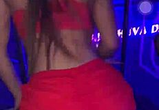 nicks rodrigues dances funk at party with wild public outdoor voyeur tease