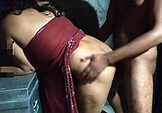 Homemade quickie anal pussy fuck with big cock housewife