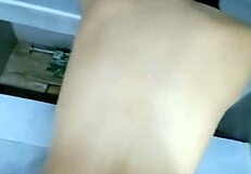 Amateur Colombiana endures hardcore sauna pounding in real homemade session