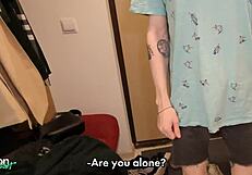 Friends Wife Turns Horny Whore in Dirty Talk Doggy Pound!!